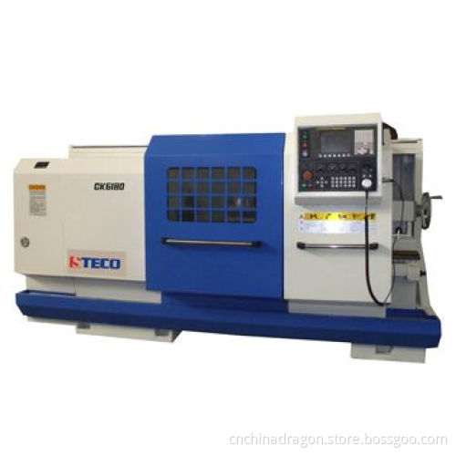 CNC Lathe Machine, Vertical 4 Positions Electrical Turret